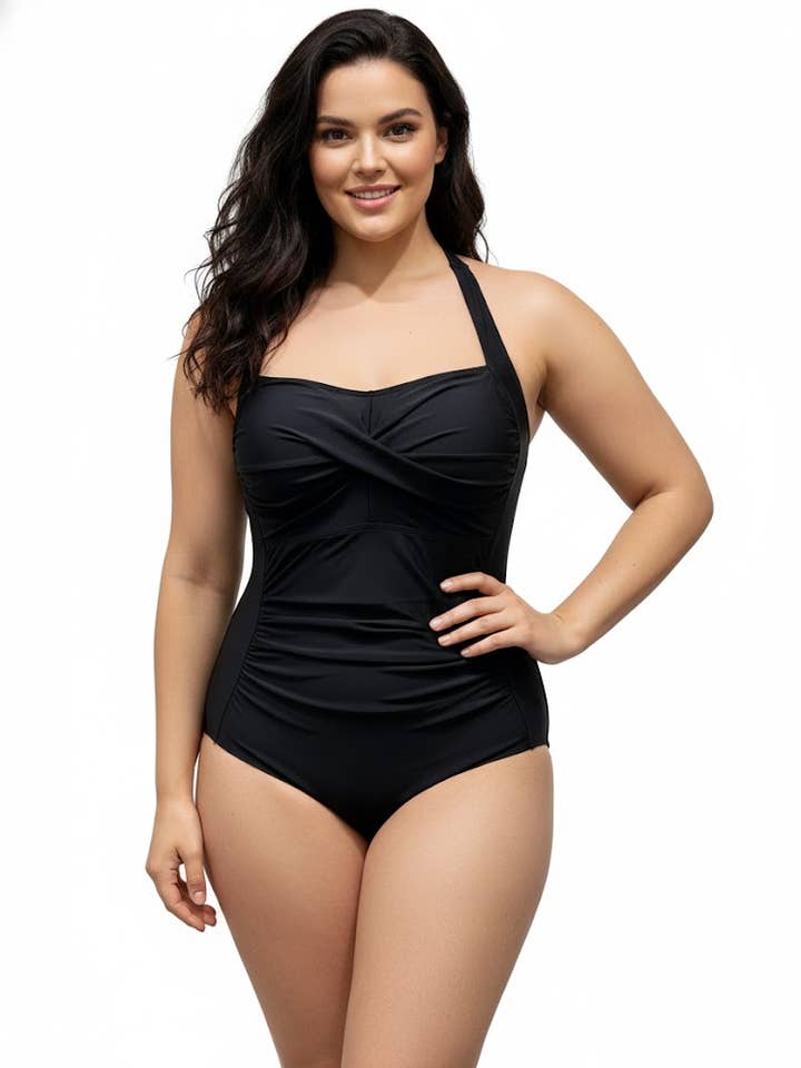 C'MELODIE - Wholesale Zwempak - Dames - Grote Maat - Elegante damesbadpak9