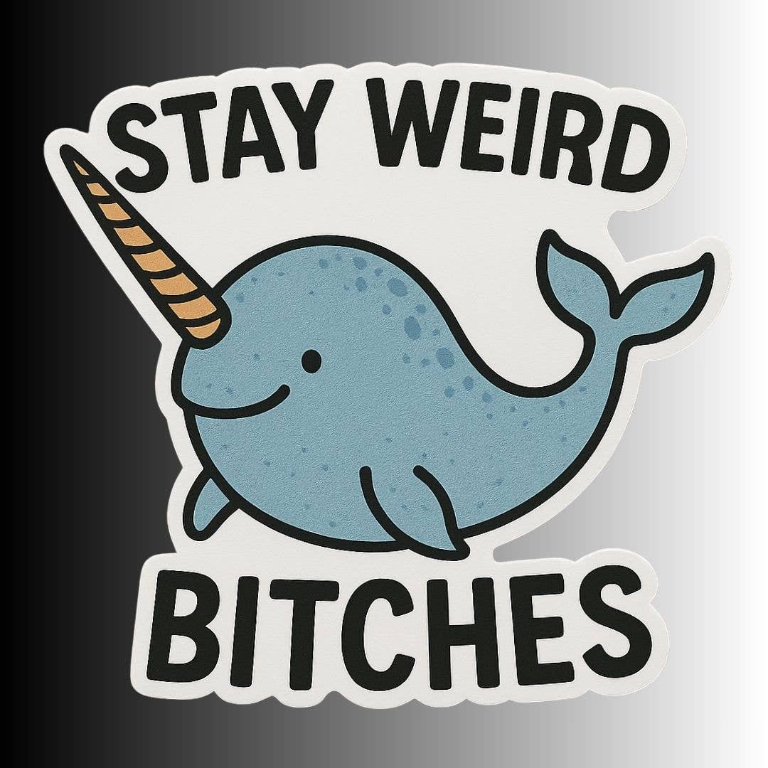 Slightly Askew Art - Wholesale Sticker - "Stay Weird Bitches" Sticker Variety Pack - 10 Designs3