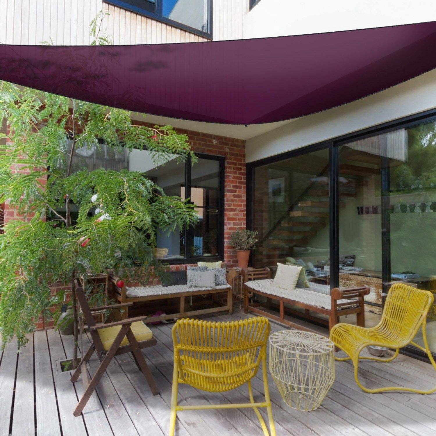 Hard Rock Health Stores – Engroshandel Udendørs pynt/dekoration – 13,12 ft skygge sejl gårdhave dækning skygge baldakin camping sejl markise sejl solcreme ly trekant dækning11