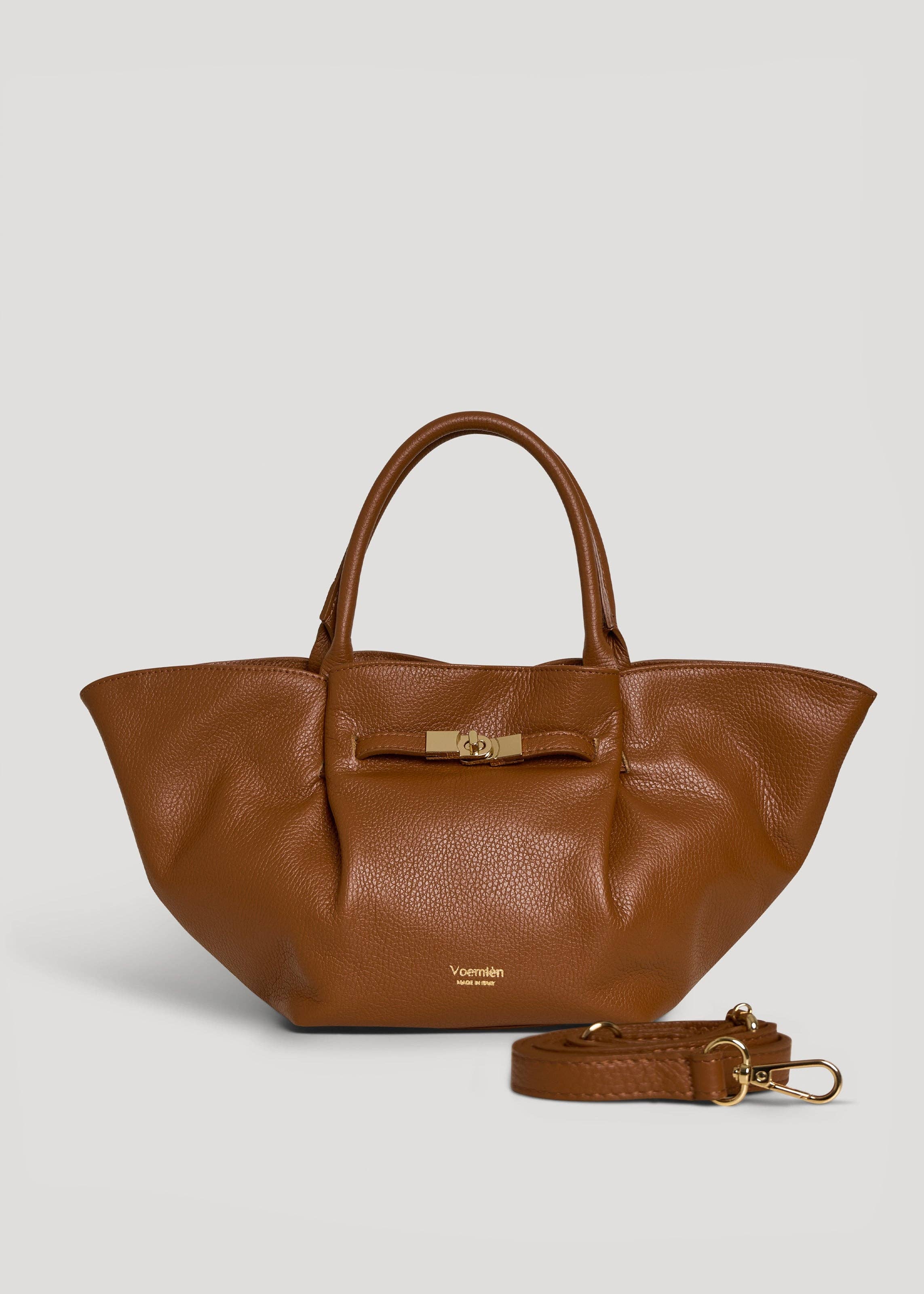 Prestige Milano – wholesale Tote bag – Women's – Charlène Bag in Tan Togo Leather4