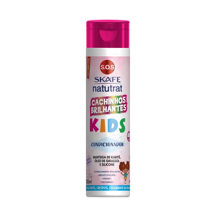 Après-shampoing Enfant Skafe Natutrat S.O.S. Kids 300ml – Hydratation et Soin Quotidien pour Cheveux Délicats pour la vente par Natubrazil