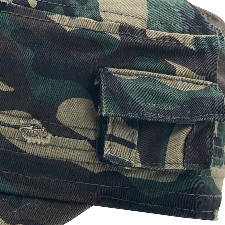 KBETHOS - Wholesale Baseball Cap - Unisex - Distressed Army Cadet (Fitted)10