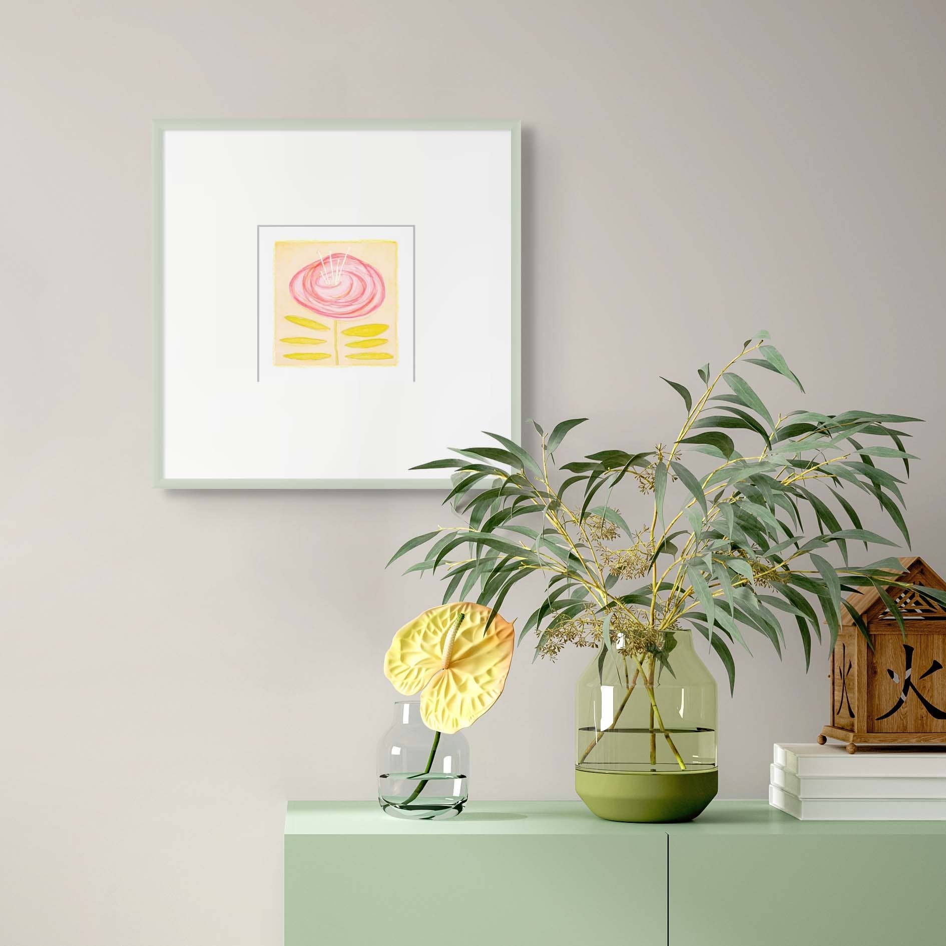 Holy Kaw Wall Art - Vendita all'ingrosso Stampa artistica - Stampa fine-art da parete, stampa artistica Peonia #21