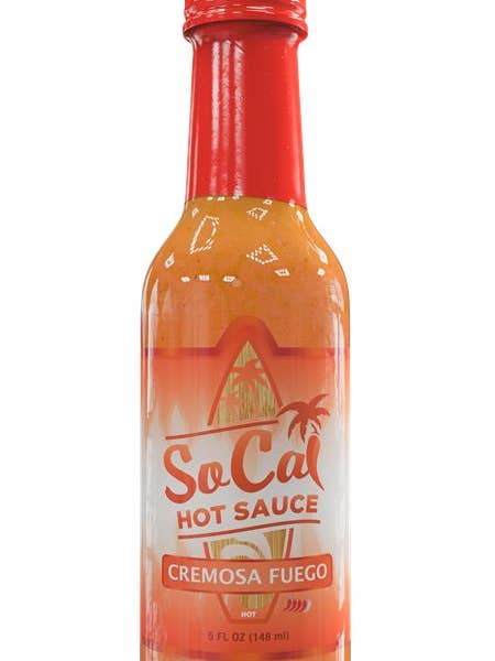 Hot Sauce - SoCal Cremosa Fuego (12pk) for wholesale by SoCal Hot Sauce