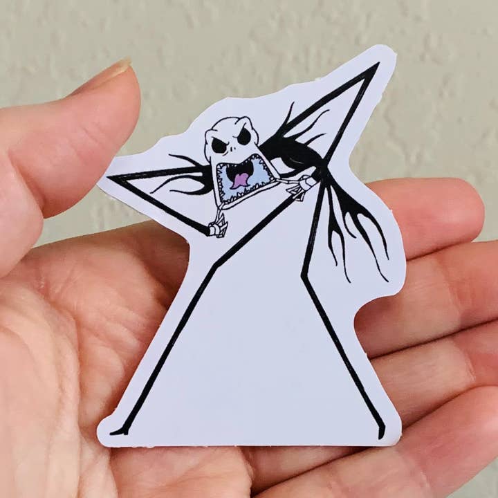 Jack Funny Face- Mareridt før jul Klistermærkat/magneter for engroshandel hos Oily Graphic Creations