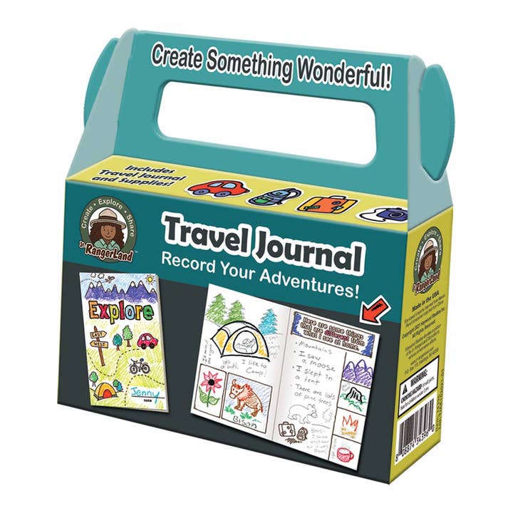 Jr. RangerLand – wholesale Art set – Child & baby – Travel Journal Art Kit4