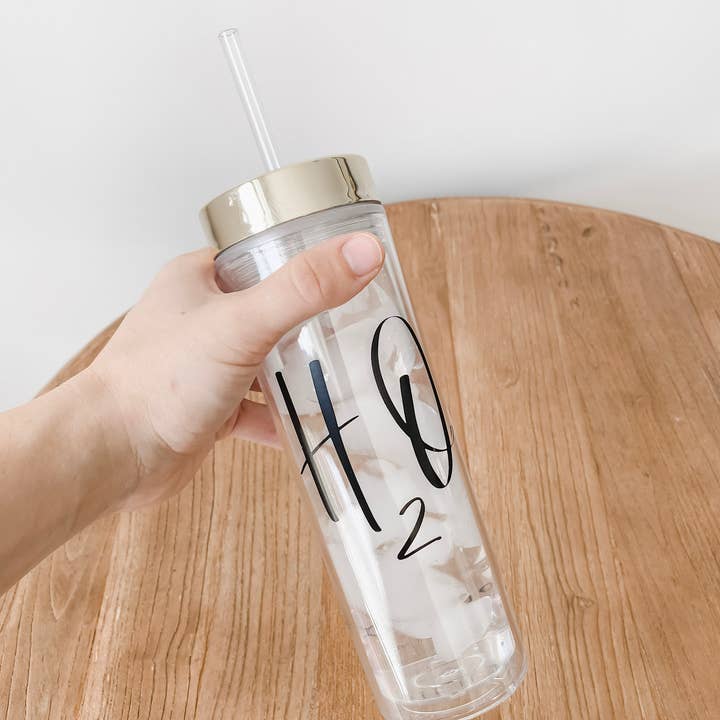 DWELL Home Shoppe - Wholesale Insulated Mug/Tumbler - Clear Tumbler - H2O1