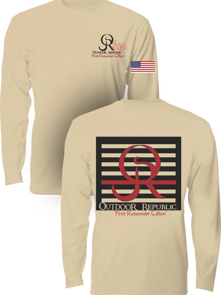 First Responder -Red Line (Unisex) for wholesale by Outdoor Republic