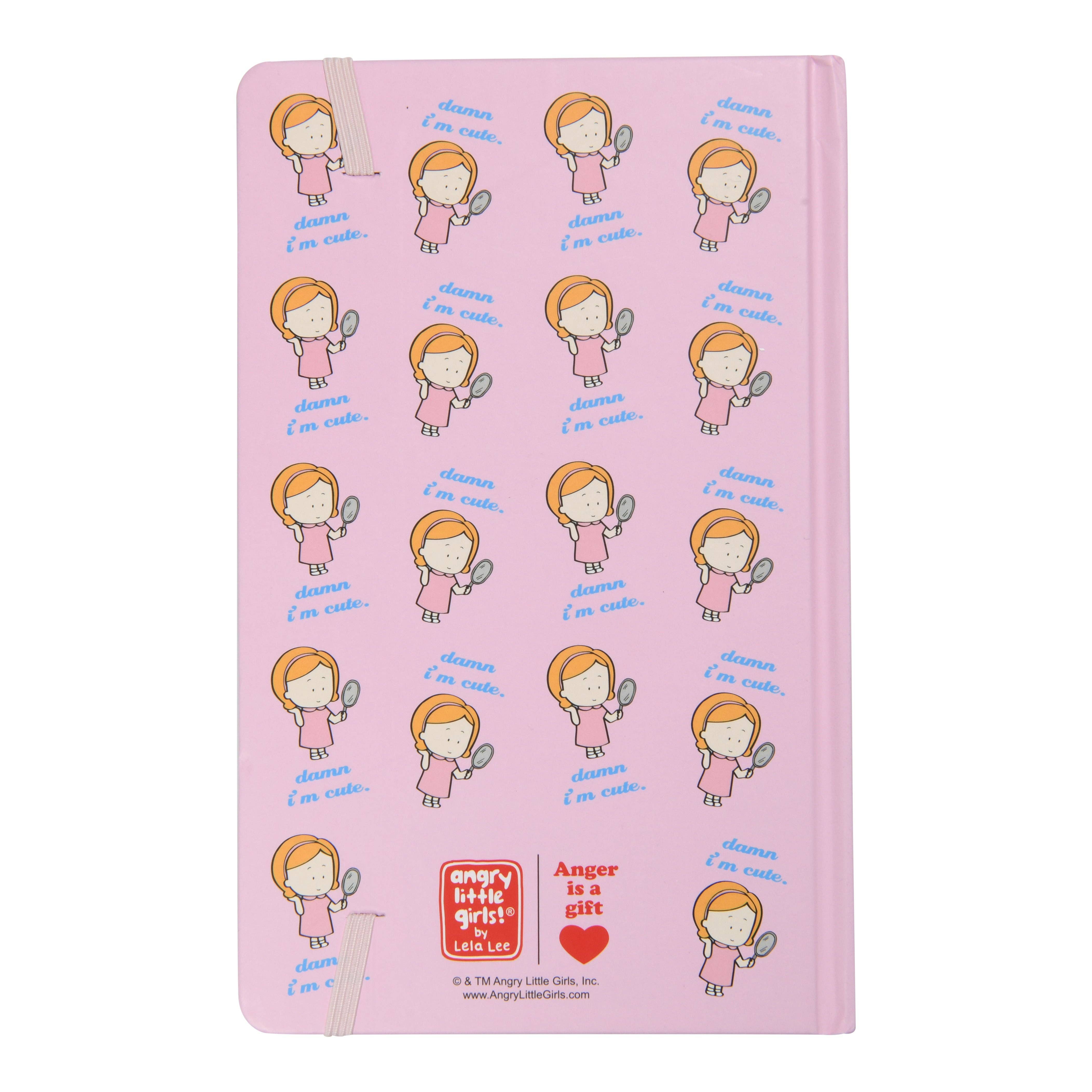 Angry Little Girls - Wholesale Journal/Diary - Damn I'm Cute blank lined journal1