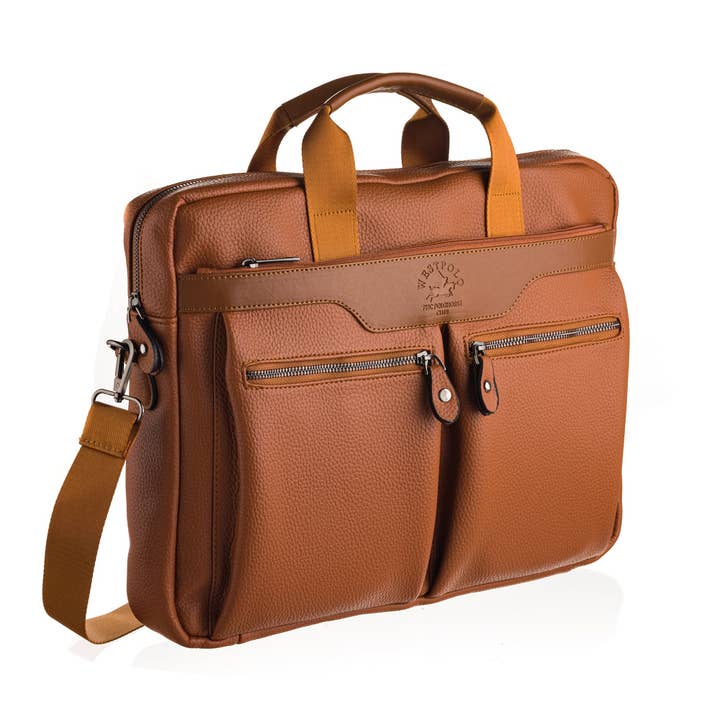 Maleta Unisex Westpolo Water Resistant - Castanho por atacado de WESTPOLO