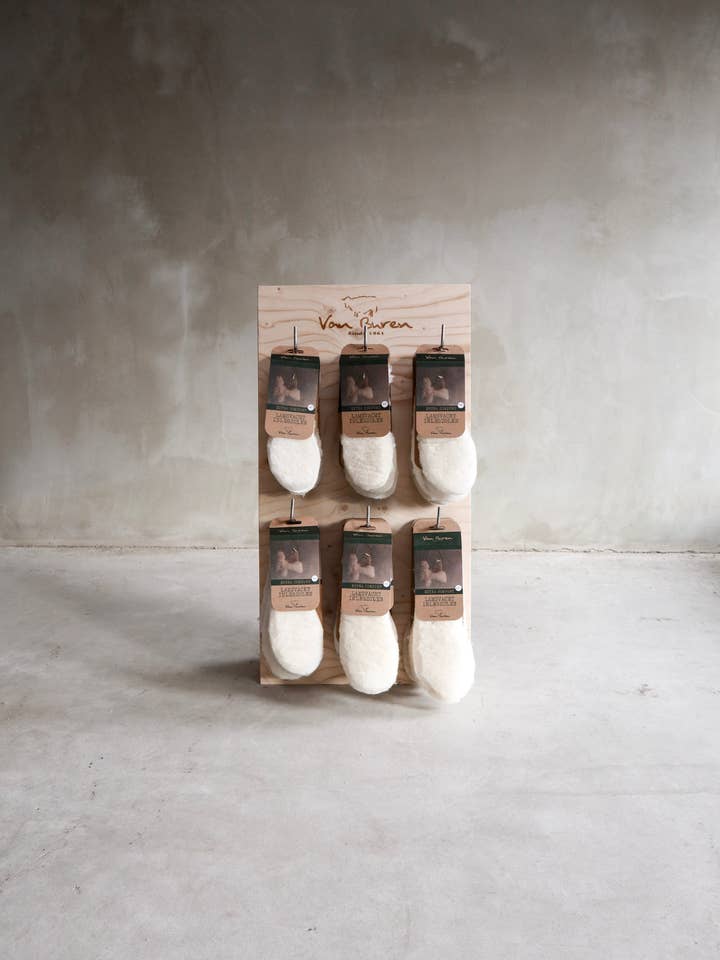Van Buren - Venta al por mayor Calcetines - Unisex - Plantillas de lana de cordero