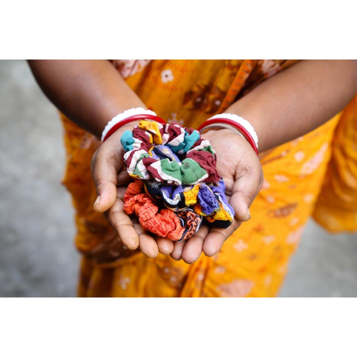 Asha Project - Wholesale Scrunchie - Women's - Saree Scrunchie Set7