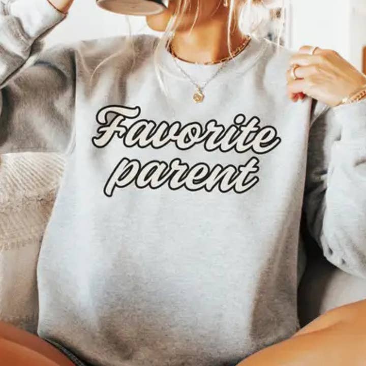 Favorite Parent Women's Sweatshirt for wholesale by MELODY FAYE