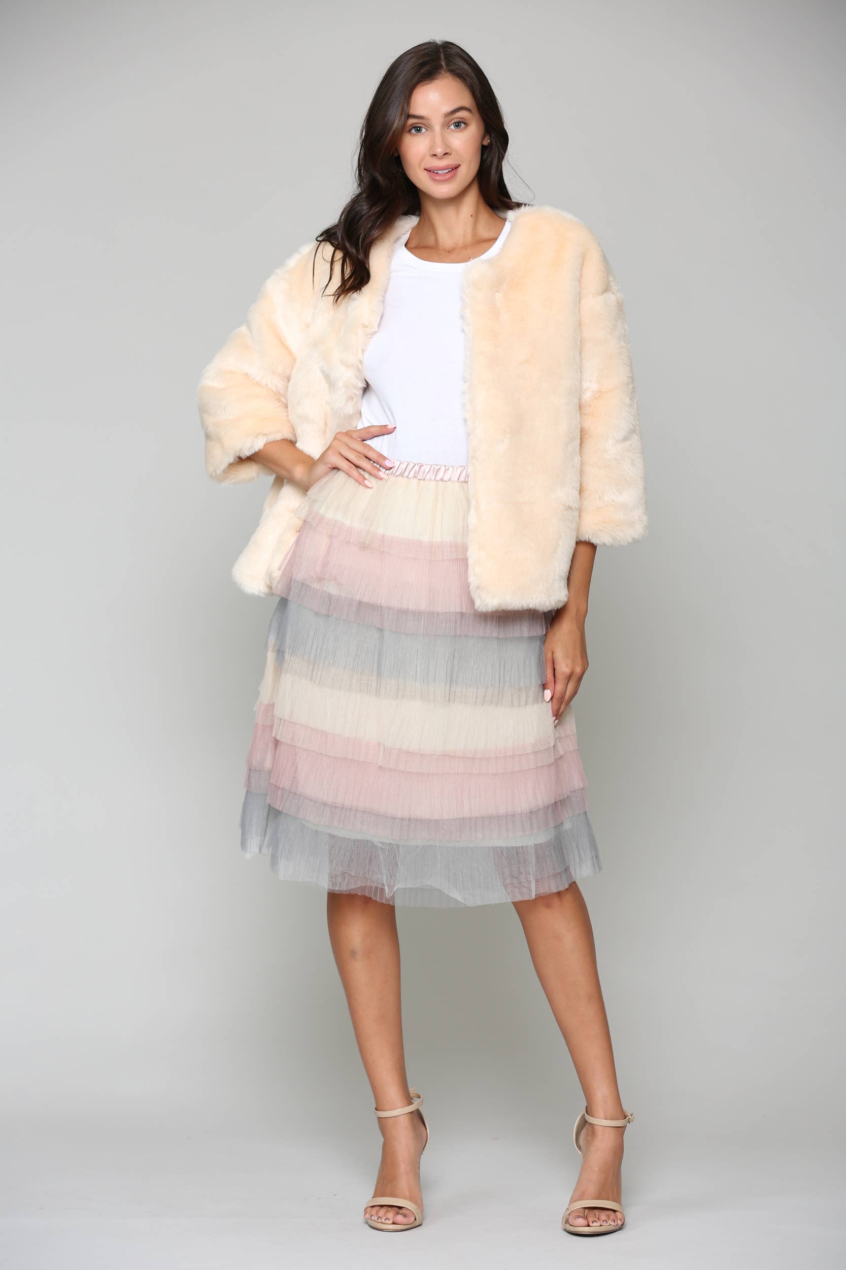 Joh Apparel - Wholesale Fur/Faux Fur Coat - Women's - Roxy Fur Coat0