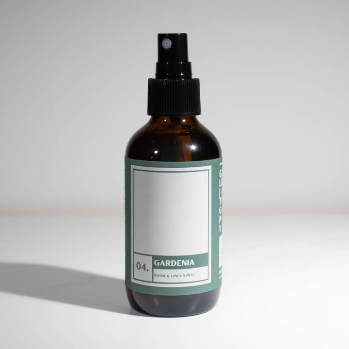 Gardenia Room + Linen Spray for wholesale by Redwood Candle Co.