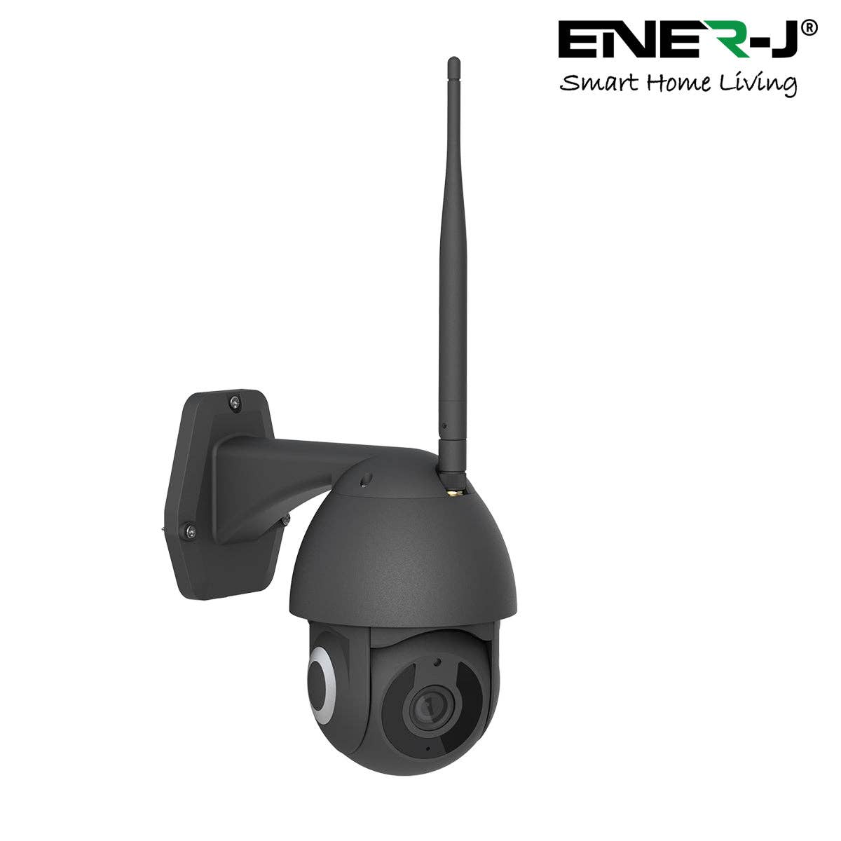 ENER-J - Wholesale Camera Strap - Smart Wi-Fi Dome Outdoor IP Camera, IP65, Black3