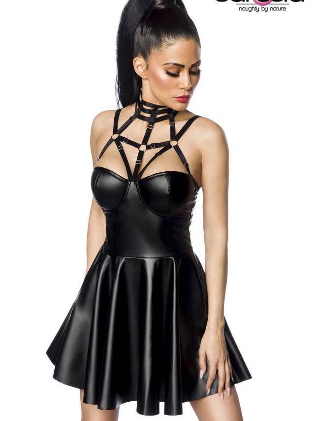 Arnés - Wetlook-Kleid - Negro - 18266 para venta al por mayor de atixo GmbH