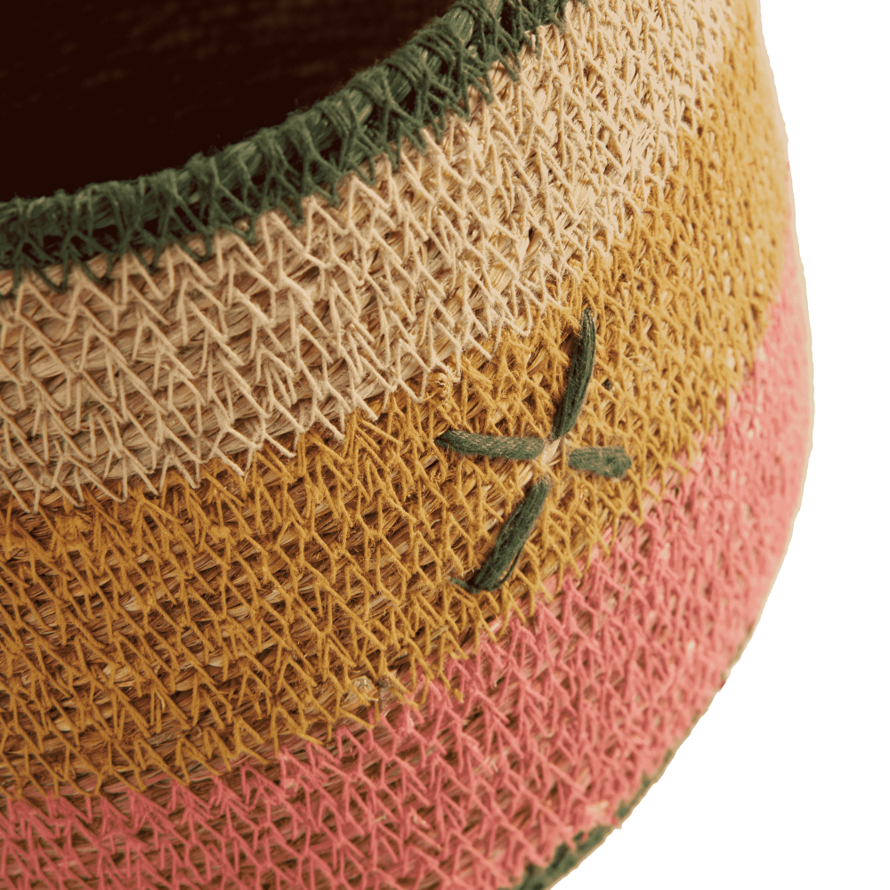 Bonheur du Jour - Wholesale Basket - Basket - Coral Cross - 17 cm3