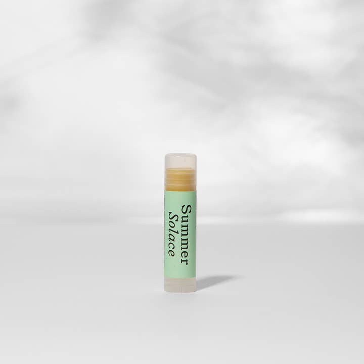 SUMMER SOLACE- Regenerative Tallow Beauty - Vendita all'ingrosso Burro di cacao - Balsamo labbra classico alla menta piperita rinfrescante al sego, 4,25 g1