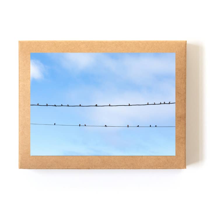 Coffret de cartes "Présence" (8 cartes + enveloppes) pour la vente par Andrea Morris Art