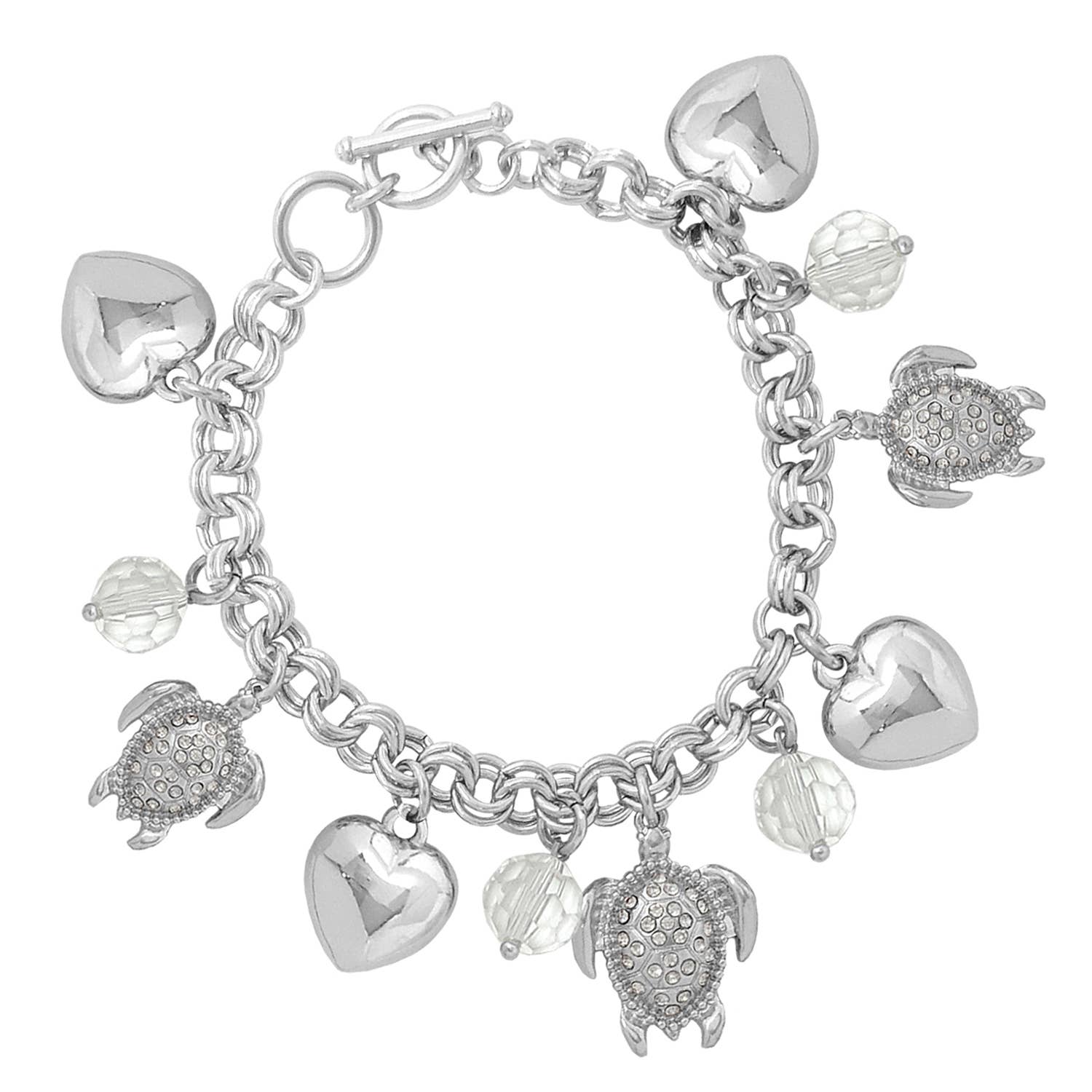 SP Sophia Collection - Wholesale Jewelry Set - Healing Chakra Layering Mix Beaded 3 Piece Bracelet Set