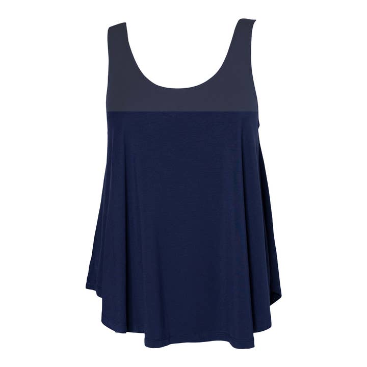 Débardeur Swing pour femmes - Navy pour la vente par Pink Elephant Brands
