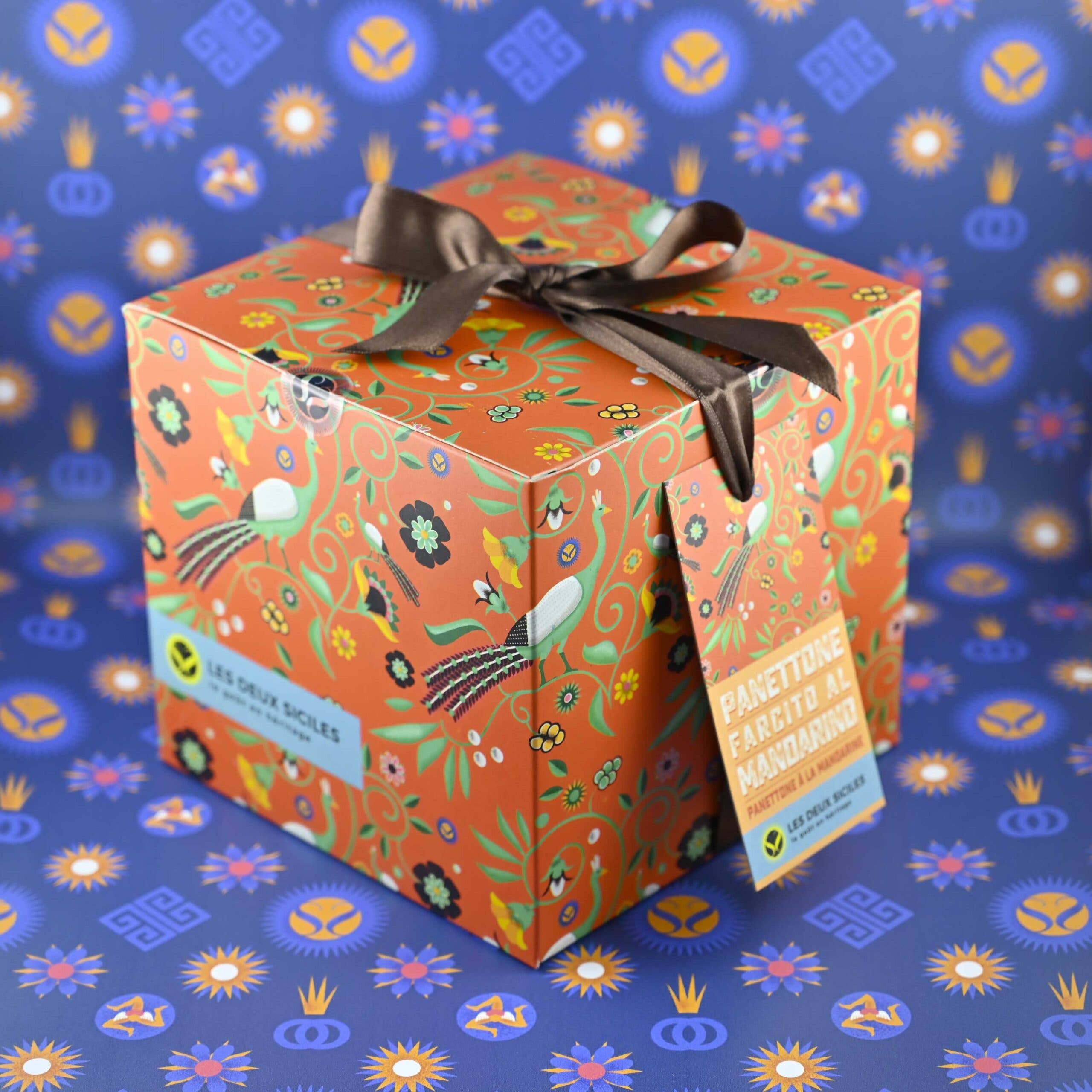 Les Deux Siciles - Wholesale Cake - Panettone with mandarin cream 500 g0