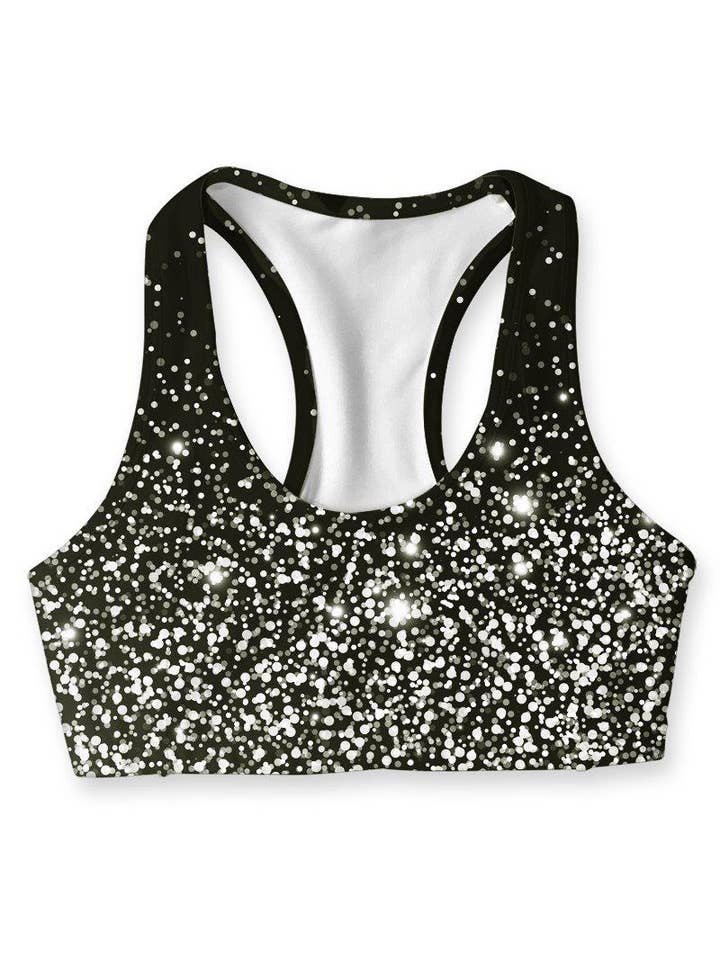 Silver Chichi Stella Svart Sömlös Racerback Sport Yoga-BH - Dam för wholesale av Pineapple Clothing