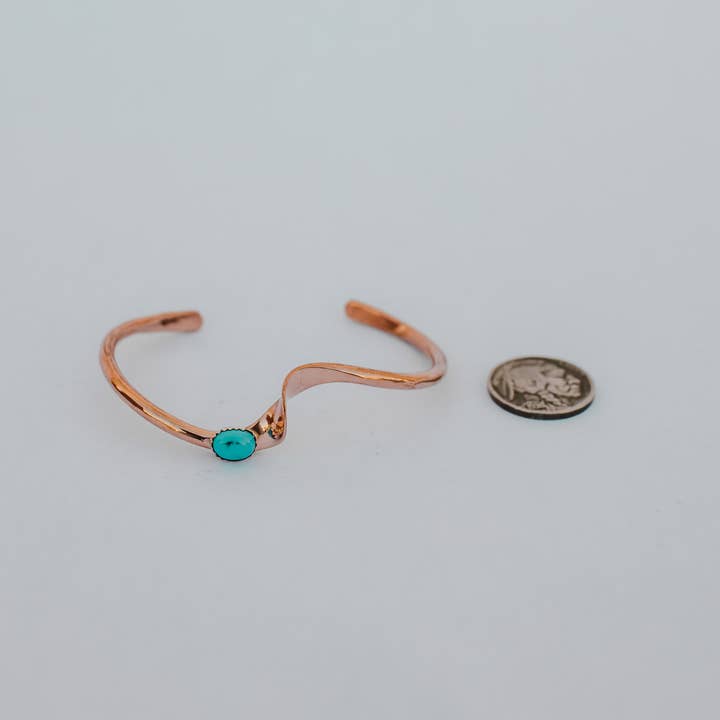 Rainbow Trading Post - Wholesale Cuff Bracelet - Copper Ripple Bracelet