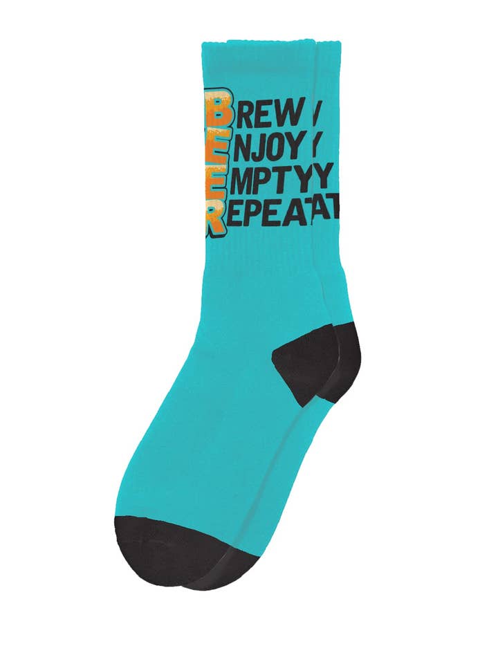 Smithco Distributing - Venta al por mayor Calcetines - Unisex - Calcetines Sillies Socks Party, divertidos y novedosos, calcetines para beber durante el día5