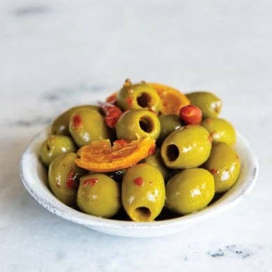 Keystone Farms Cheese - Wholesale Olives - DiVina Tangerine and Chili Olives1