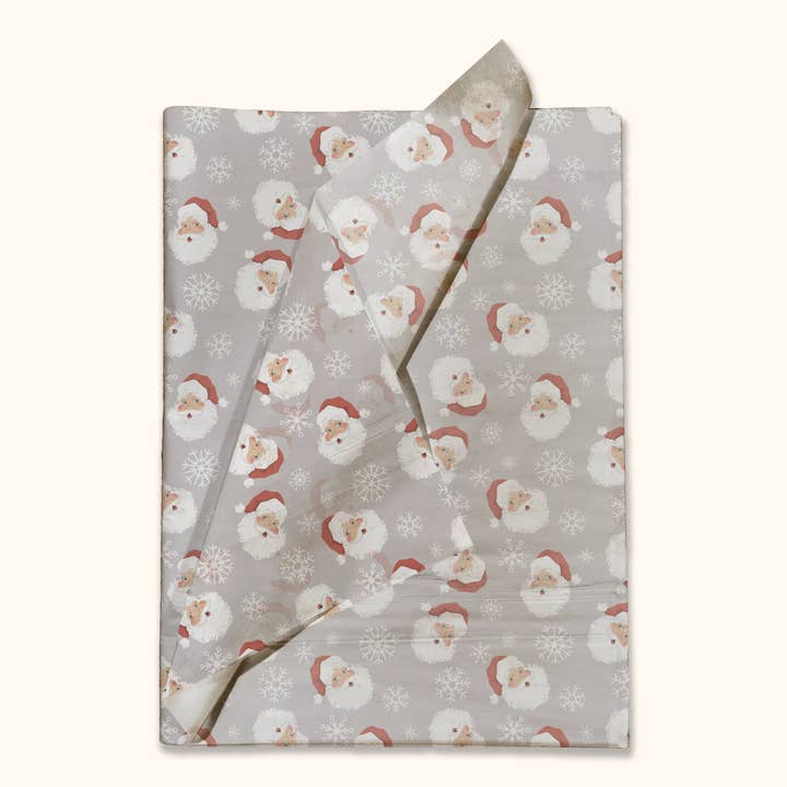Eleven Fashion - Wholesale Tissue Paper - Santa Premium Printed Tissue Paper for Gift Bags0
