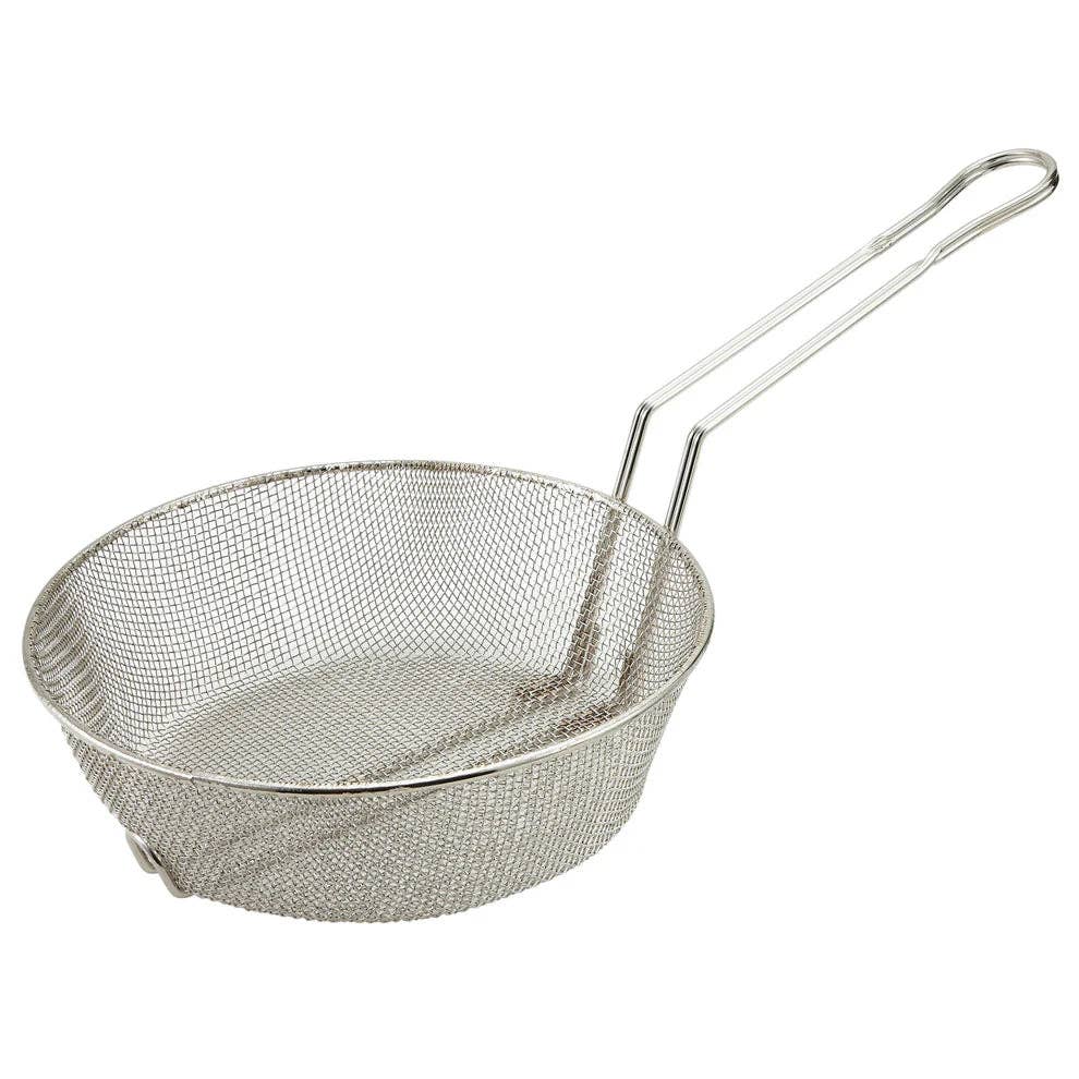 EcoQuality - Wholesale Kitchen Tool/Gadget - MSB-08 to 12M, 8-12" Nickel Plated Diff Mesh Culinary Basket, EA3