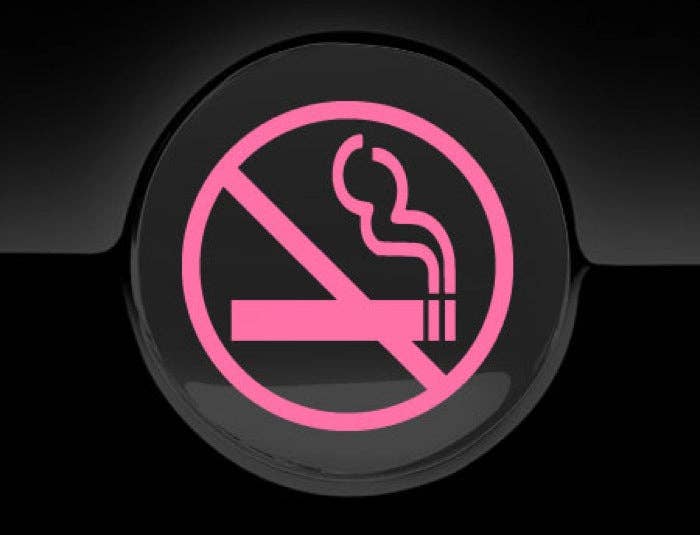 WinsterCreations™ – wholesale Sticker – No Smoking Fuel Cap Cover Car Sticker12