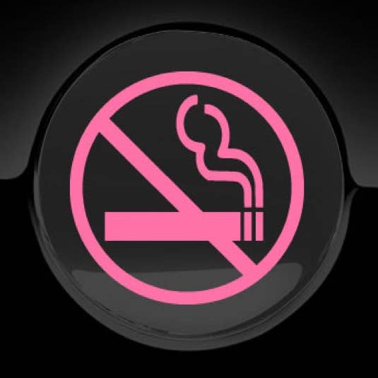 WinsterCreations™ – wholesale Sticker – No Smoking Fuel Cap Cover Car Sticker12