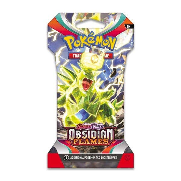 Showcase - Wholesale Card Game - Pokémon TCG: Scarlet & Violet | Obsidian Flames Sleeved Booster | Ships Assorted