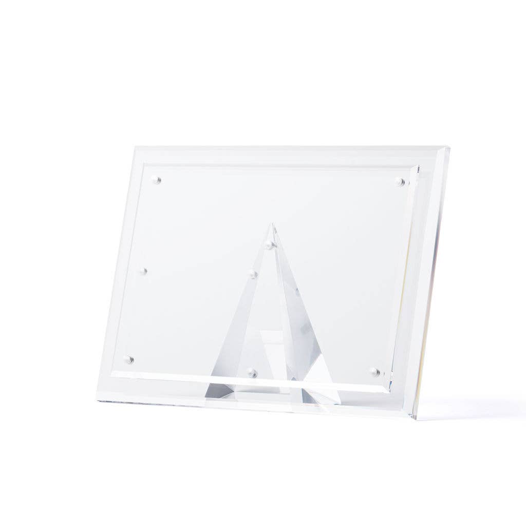 JR William - Wholesale Picture Frame - 5" x 7" Hand Cut Crystal Clear Acrylic Beveled Picture Frame2
