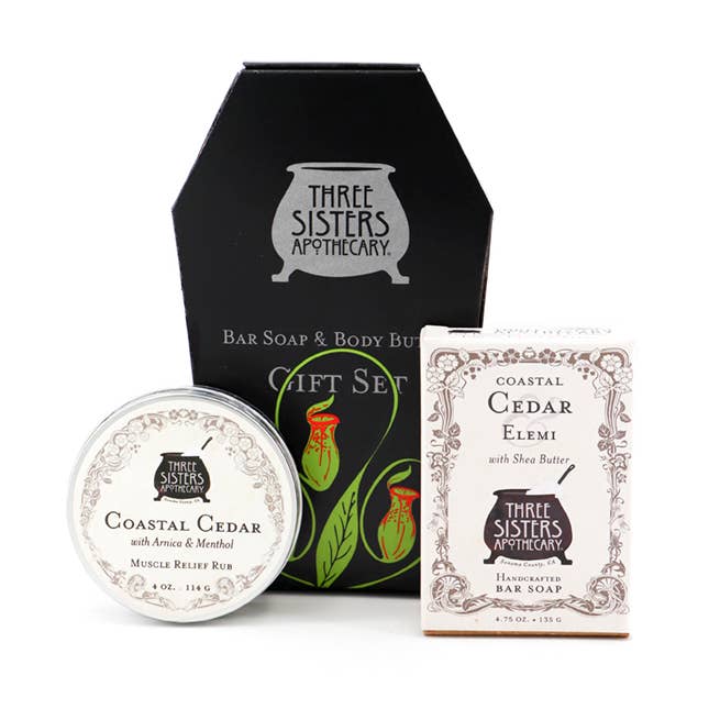 Bathe In Peace Bath & Body Gift Set for wholesale by Soap Cauldron