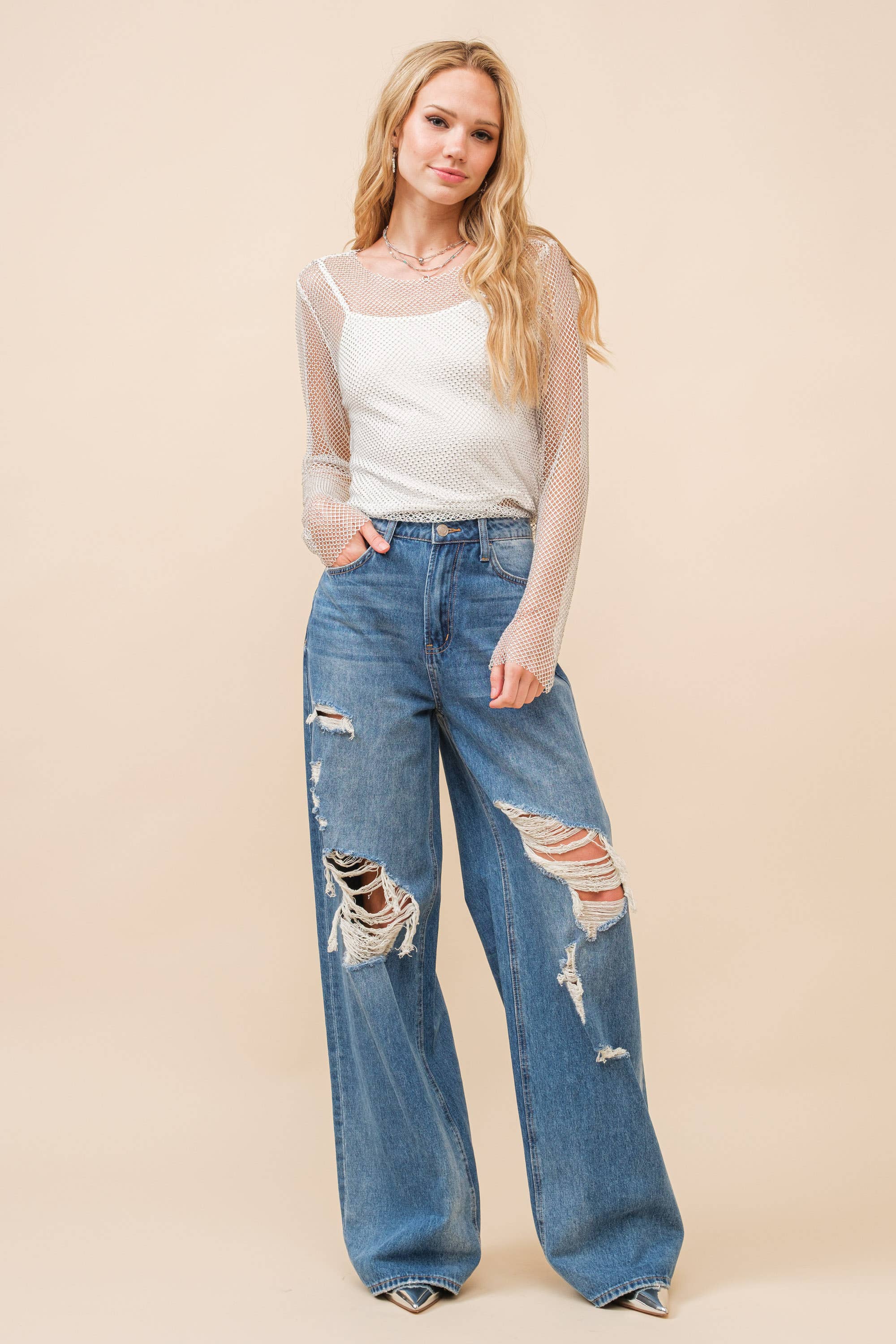 Blue B – Blusa - Mulher por atacado – 50092T - Tampo com forro de strass em malha de arrasto9