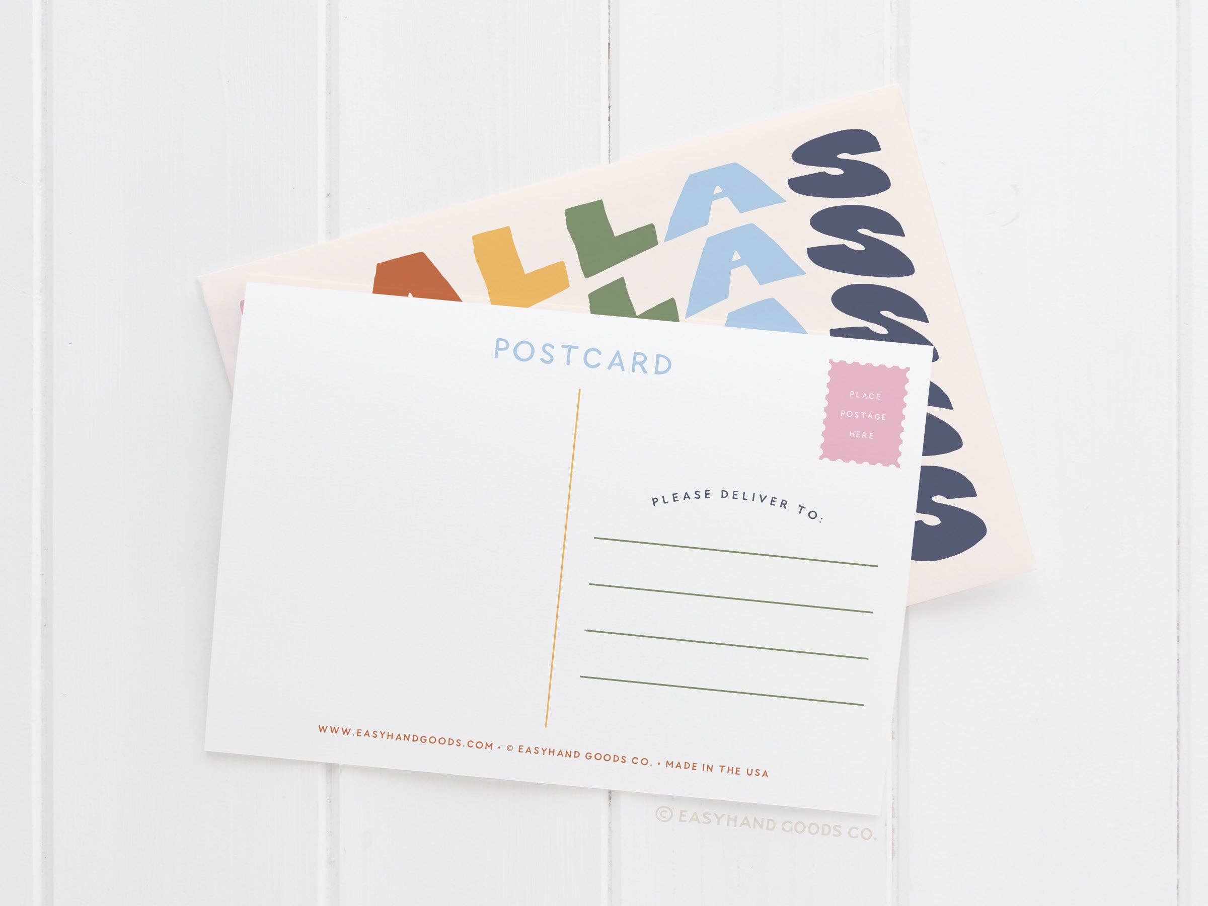 Easyhand Goods – formerly Onderkast – Engroshandel Postkort – Bølget Dallas Postkort1