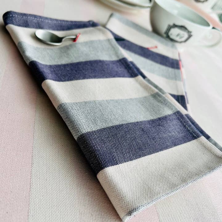 Dresseur de tables - Vendita all'ingrosso Tovaglioli da tavola in stoffa - Asciugamano con asola BLANQUETTE - 100% cotone6