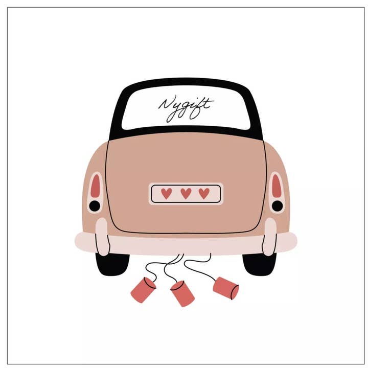 sögne wedding card gratulerer med bryllupsdagen nygift for wholesale by Sögne Home