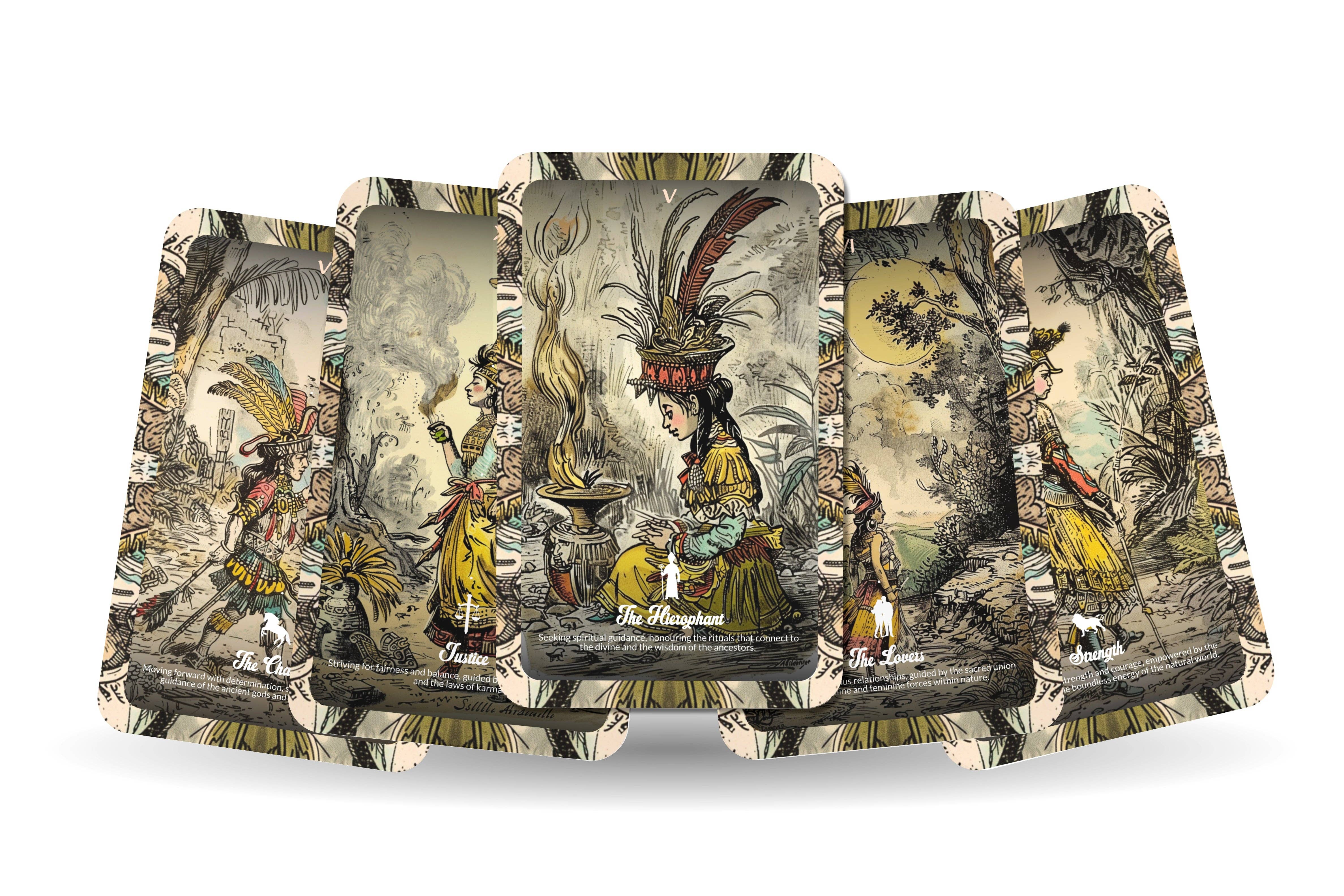 IBIZA TAROT - Vente Cartes de tarot - Tarot des Druides Anciens : Arcanes Majeurs - Sagesse Celtique2