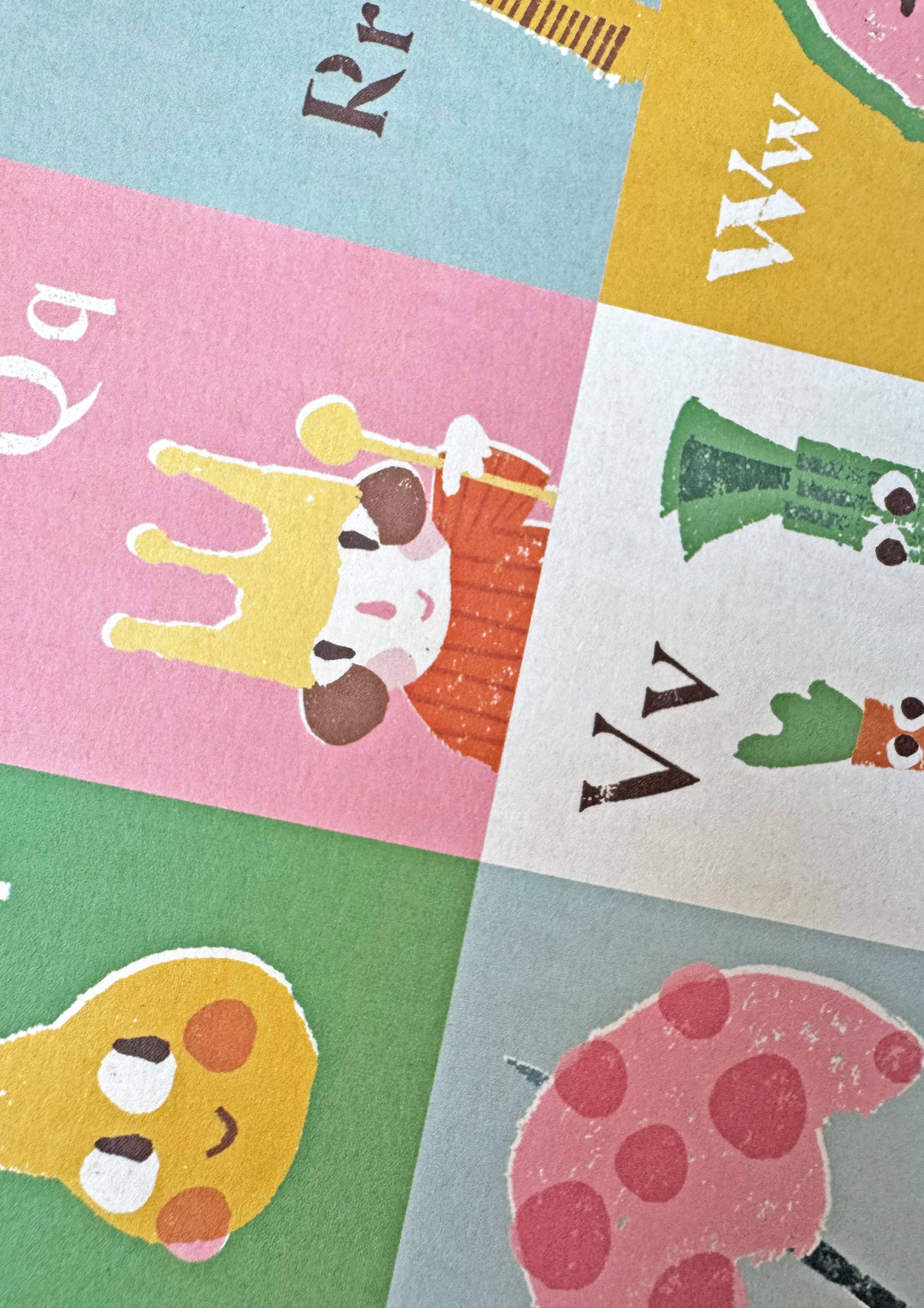 Florence Fry - Wholesale Art Print - Kids & Baby - ABC Print-A33