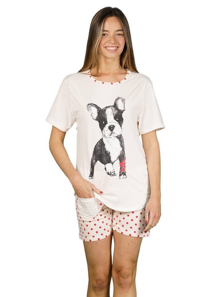 Pijama Mujer ITM - Dog para venta al por mayor de ITM