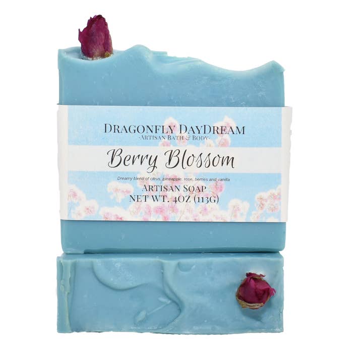 Dragonfly DayDream - Wholesale Bar Soap - BERRY BLOSSOM Artisan Soap