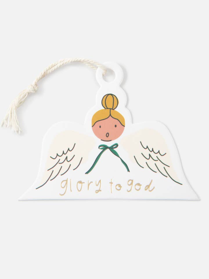 Etiqueta de Presente Glória a Deus por atacado de Be A Heart