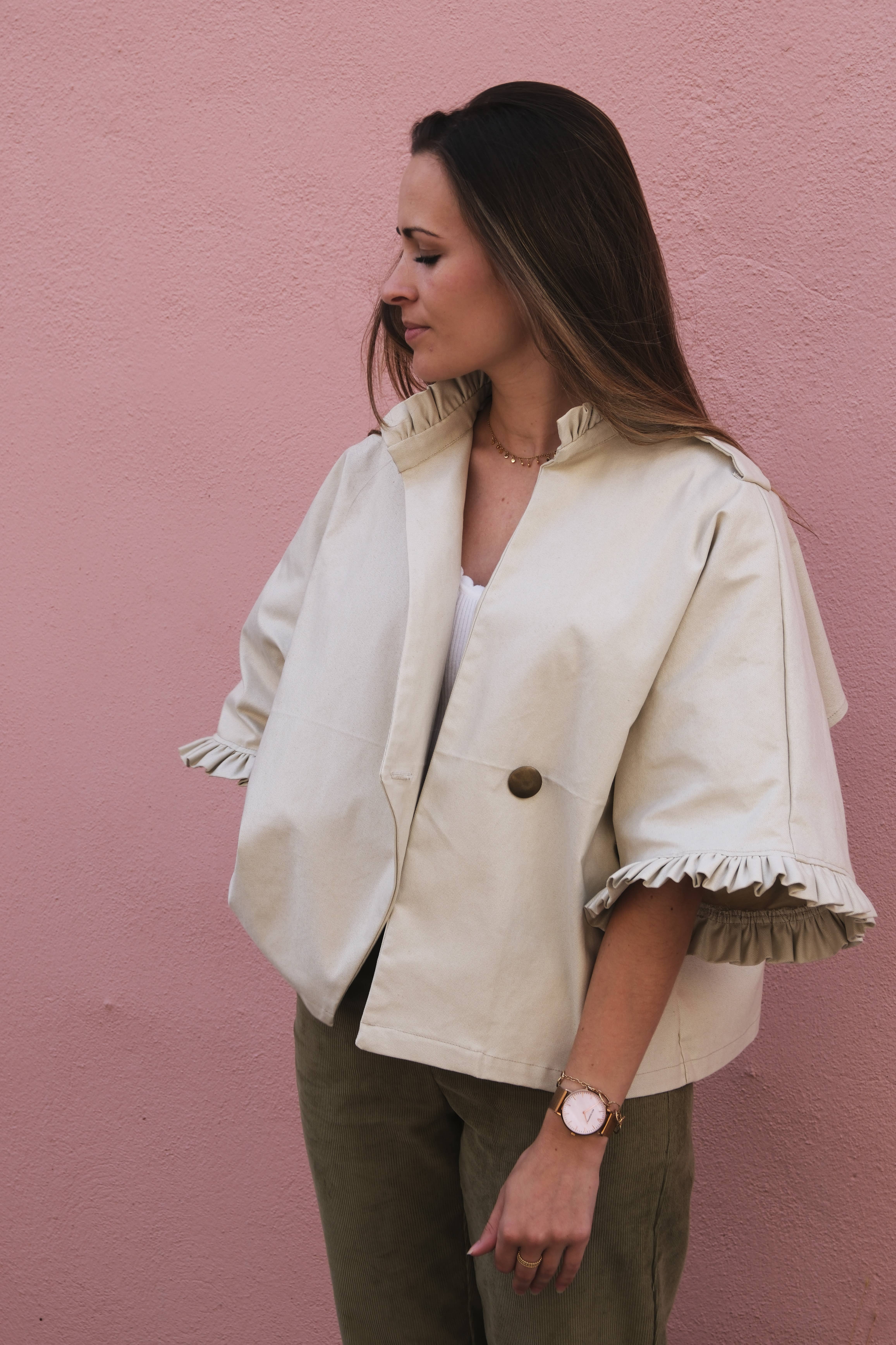 Cha' coud - Wholesale Trench Coat - Women's - Sewing pattern - Alixia trench coat1