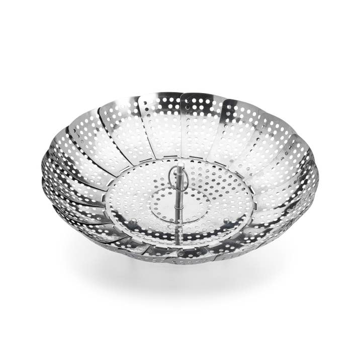 Kitchen Supply Wholesale - Wholesale Kitchen Tool/Gadget - Stainless Steel Collapsible Vegetable Steamer, Small