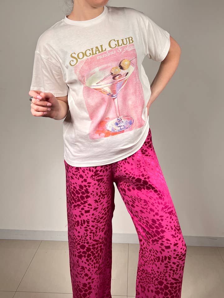 SILO printed T‑shirt for wholesale by MAXMILA PARIS